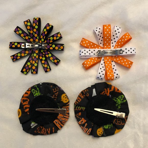 Halloween Accessory Bundle for Little Girls Necklaces Spider Pumpkin Headband - Picture 5 of 5